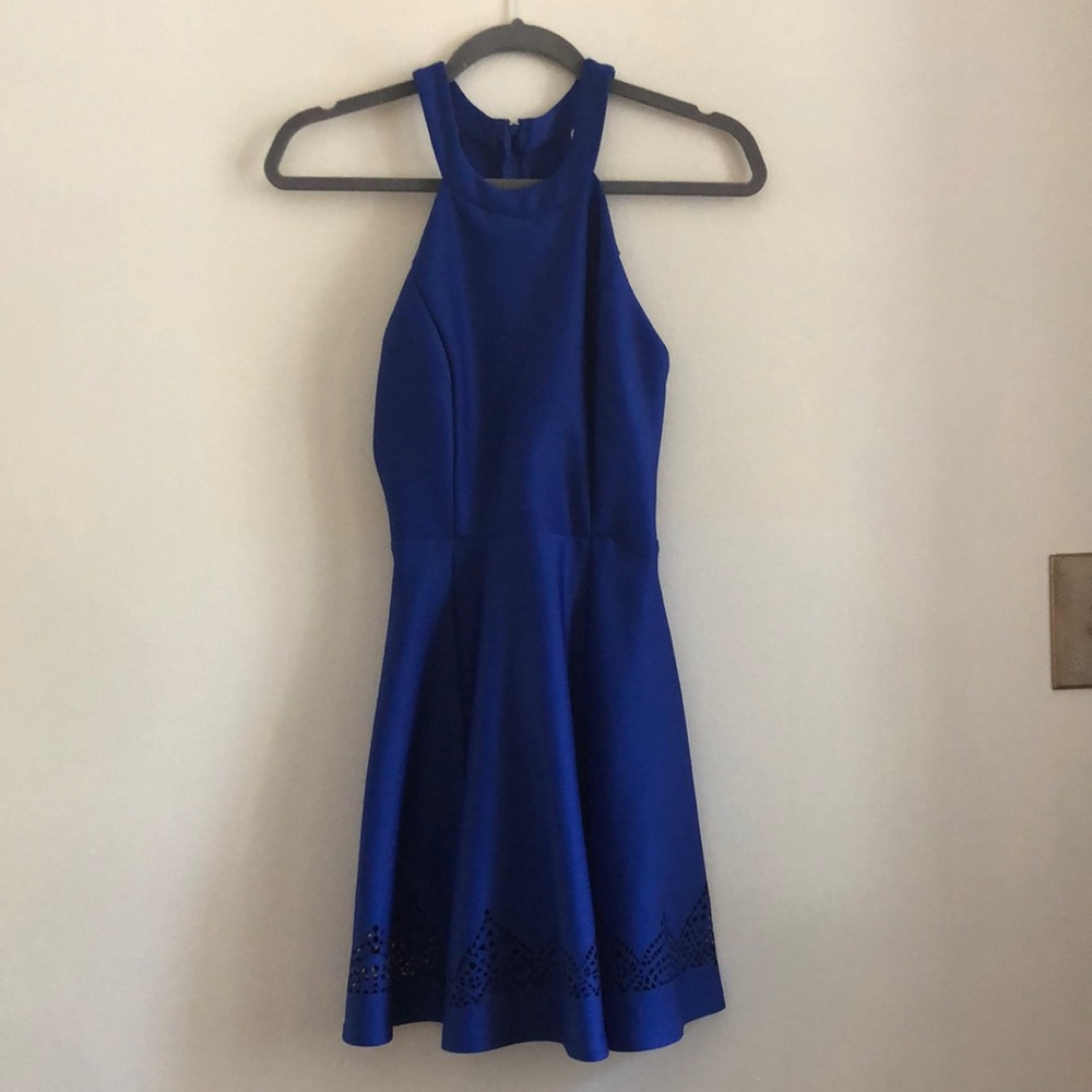 royal blue dress